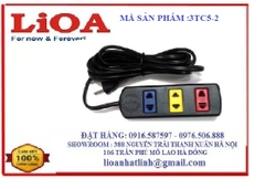 ổ cắm kéo dài lioa 3tc5-2/ổ cắm 3tc5-2 loại phổ thông
