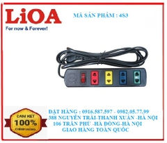 ổ cắm lioa 4s3/ổ cắm 2 chấu 2200w 4s3/ổ cắm 3m-4s3