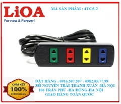 ổ cắm lioa 4tc5-2/ổ cắm 1000w - 4tc5-2/ổ cắm kéo dài phổ thông 4tc5-2