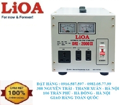 ỔN ÁP LIOA DRI-2000II | ỔN ÁP 1 PHA 2KVA-90V