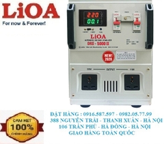 ỔN ÁP LIOA DRII 5000II DẢI RỘNG 50V-250V DÙNG CHO GIA ĐÌNH