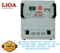 ỔN ÁP LIOA 7.5KW 1 PHA MÃ DRII 7500II DẢI 50V-250V