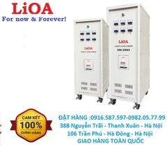 ỔN ÁP LIOA 250KVA MÃ NM-250KII ĐIỆN VÀO 304V-420V/380V
