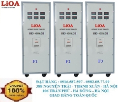 ỔN ÁP LIOA 400KVA 3 PHA ĐẦU RA 380V MÃ SẢN PHẨM SH3-400K/3II
