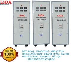 BÁO GIÁ TSKT ỔN ÁP LIOA 800KVA 3 PHA | SH3-800K/3II 380V