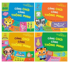 combo 4 cuốn - càng chơi càng thông minh