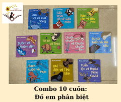 Combo 10 cuốn Đố em phân biệt