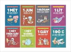 Combo 08 cuốn Giỏi đo lường, giỏi toán học