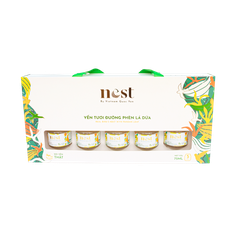 Yến Tươi Đường Phèn Lá Dứa - Hộp 5
