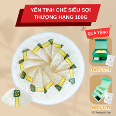 Tổ yến tinh chế siêu sợi thượng hạng 100g - Việt Nam Quốc Yến