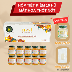 Hộp tiết kiệm 10 Hũ Mật hoa thốt nốt