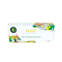 Yến Tươi Đường Phèn Lá Dứa - Hộp 10