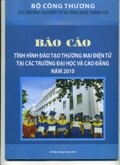 Báo cáo đào tạo Thương mại điện tử năm 2010