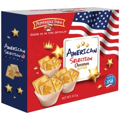 PEPPERIDGE FARM - American Selection Chessmen Butter (Bánh Quy Bơ 412g)