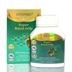 VITATREE - SUPER ROYAL JELLY 1600MG (Sữa Ong Chúa 100 Viên)