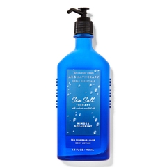 BATH & BODY WORKS - AROMATHERAPY SEA SALT BODY LOTION (DƯỠNG THỂ MUỐI BIỂN 192ml)