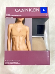 CALVIN KLEIN - LIGHTLY LINED WIREFREE BRA (SET 2 ÁO LÓT L)