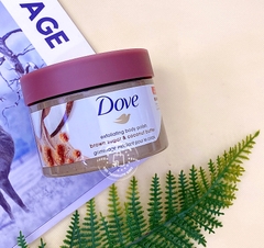 DOVE - EXFOLIATING BODY POLISH (TẨY TẾ BÀO CHẾT ĐƯỜNG NÂU, BƠ DỪA 298G)