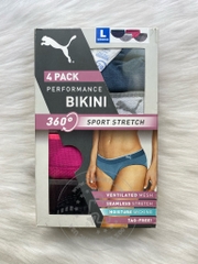 PUMA - SPORT STRETCH BIKINI (SET 4 QUẦN LÓT THỂ THAO L 4 MÀU)