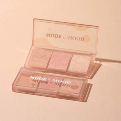 NUDE - PERIPERA ALL TAKE MOOD CHEEK PALETTE (PHẤN MÁ 3x5G)