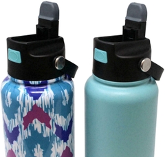 HYDRAFLOW - STAINLESS STEEL BOTTLE (BÌNH GIỮ NHIỆT XANH NGỌC 1L)
