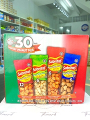 SABRITAS - Cacahuates Peanuts 46g (Đậu Phộng 1 Thùng 30 Gói 1.38KG)