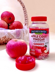 Nature’s Truth - Apple Cider Vinegar Gummies (KẸO GIẤM TÁO GIẢM CÂN 120 VIÊN)