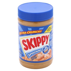 SKIPPY - Peanut Butter (Bơ Đậu Phộng Có Hạt 462g)