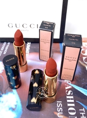 GUCCI - LIP COLOUR ROUGE À LÈVRES #519 (SON THỔI PAULINE RED Đỏ Đất #519)