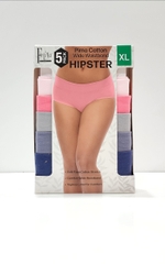 FELINA - PIMA COTTON WIDE WAISTBAND HIPSTER (SET 5 QUẦN LÓT SIZE XL)