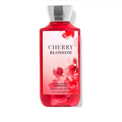 BATH & BODY WORKS - CHERRY BLOSSOM ALOE + VITAMIN E SHOWER GEL (SỮA TẮM 295ml)