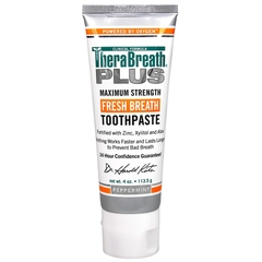 THERABREATH PLUS - MAXIMUM STRENGTH FRESH BREATH TOOTHPASTE (KEM ĐÁNH RĂNG TRỊ HÔI MIỆNG 113,5G)