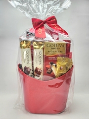 GODIVA - SIGNATURE ROASTED ALMOND DARK CHOCOLATE (SET CHOCOLATE GODIVA ĐẮNG NHÂN HẠNH NHÂN ĐỎ 584G)