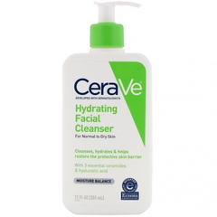 CERAVE - HYDRATING FACIAL CLEANSER (SỮA RỬA MẶT DA KHÔ 355ml)