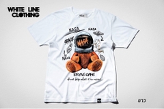 WHITE LINE CLOTHING - NASA (ÁO THUN TRẮNG MÃ 9)