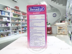CHILDREN'S BENADRY - ALLERGY LIQUID (SIRO HỖ TRỢ CẢM,HO,DỊ ỨNG 236ml)