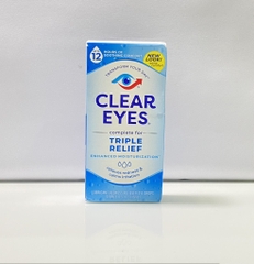CLEAR EYES - COMPLETE FOR TRIPLE RELIEF (NHỎ MẮT 15ml)