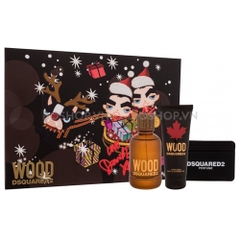 DSQUARED - WOOD DSQUARED2 (GIFT SET EDT 1x100ml, SỮA TẮM 1x100ml, TÚI)