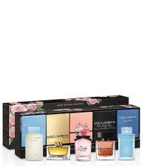 DOLCE & GABBANA - TRAVEL EXCLUSIVE COLLECTION (EDP 2x5ml, 1x7,5ml, EDT 1x4,5ml, EAU INTENSE 1x4,5ml)
