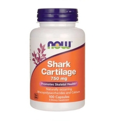 NOW - SHARK CARTILAGE 750MG (SỤN CÁ MẬP 100 VIÊN)