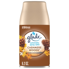 GLADE - AUTOMATIC SPRAY REFILL CASHMERE WOODS (SET 2 BÌNH TINH DẦU MÁY THƠM PHÒNG HƯƠNG THÔNG 175G)