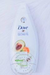 DOVE - Nourishing Secrets (Sữa Tắm Bơ Và Chi Cúc 500ml)