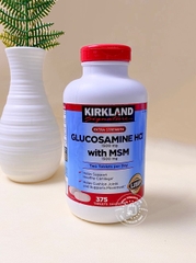 KIRKLAND - Glucosamine HCL 1500Mg With MSM (Hỗ Trợ Xương Khớp 375 Viên)