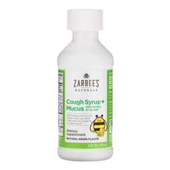 ZARBEE'S - Cough Syrup (Giảm Ho Bé Ban Ngày 118ml)