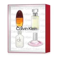 CALVIN KLEIN - GIFT SET (OBSESSION EDP 15ml, ETERNITY EDP 15ml, CK ONE EDT 15ml, EUPHORIA EDP 15ml)