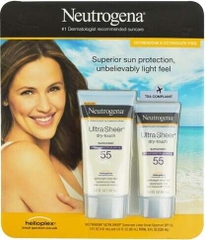 Neutrogena - Ultra Sheer SPF 55 (SET 2x 147,88ml Kem Chống Nắng SPF55)