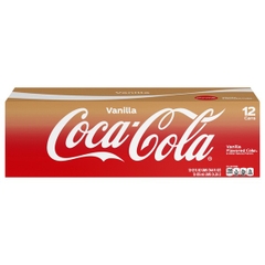 COCA COLA - VANILLA FLAVORED COKE ( NƯỚC NGỌT COCA VANILLA 12 LON x 355ML )