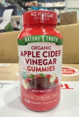 Nature’s Truth - Apple Cider Vinegar Gummies (KẸO GIẤM TÁO GIẢM CÂN 120 VIÊN)
