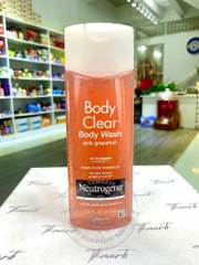 NEUTROGENA - BODY CLEAR WASH PINK GRAPEFRUIT (SỮA TẮM MỤN LƯNG BƯỞI HỒNG 250ml)