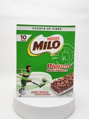 NESTEL - MILO DIPPED SNACK BARS (BÁNH NGŨ CỐC MILO 270G)